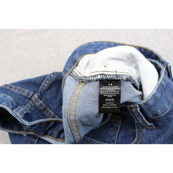 Nicole Miller Jeans Womens Size 14 Blue Denim Bootcut Leg Mid Rise 5 Pockets - Picture 4 of 7